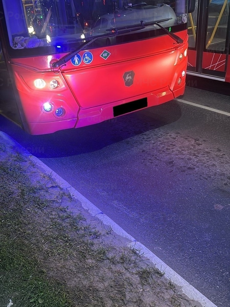 В калужском автобусе пострадал человек