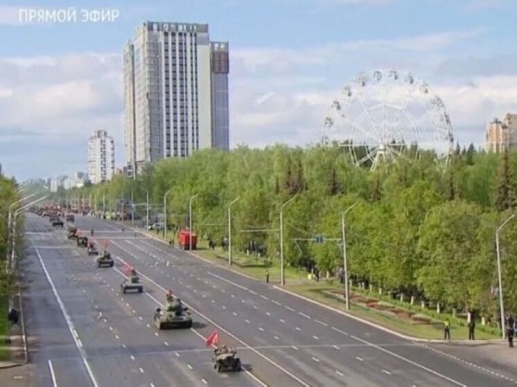 В Уфе завершился торжественный парад в честь Дня Победы