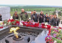 Огонь довезли в рамках мотопробега