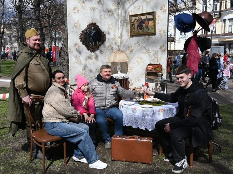 В Выборге появилась «машина времени» для любителей селфи