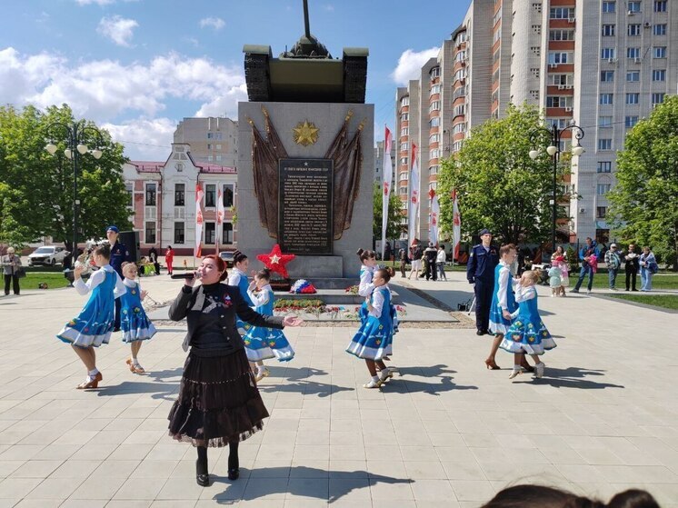 Музыкальное сердце Тамбова: Песни Победы звучат по всему городу