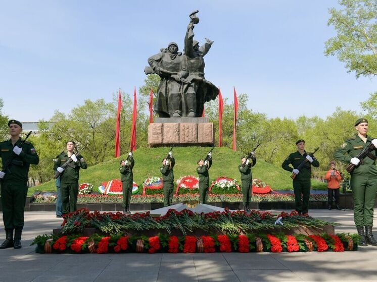 В Хакасии склонили головы в знак уважения перед героями Великой Отечественной войны