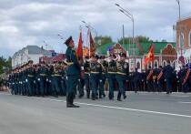 В центре Йошкар-Олы состоялось торжественное шествие, посвященное 80-летнему юбилею Победы в Великой Отечественной войне.