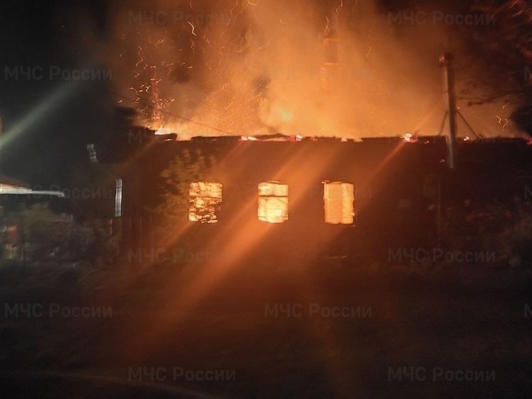 Под Перемышлем сгорел частный дом