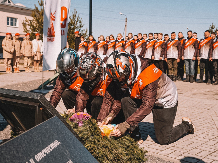 Юбилейный мотоагитпробег «Победа» завершился на Вологодчине