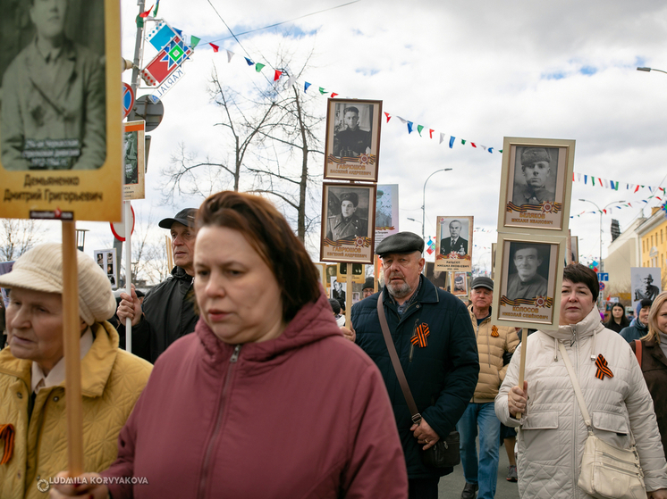 Погибли, но не сдались. Впервые за долгие годы Бессмертный полк прошел по улицам Петрозаводска