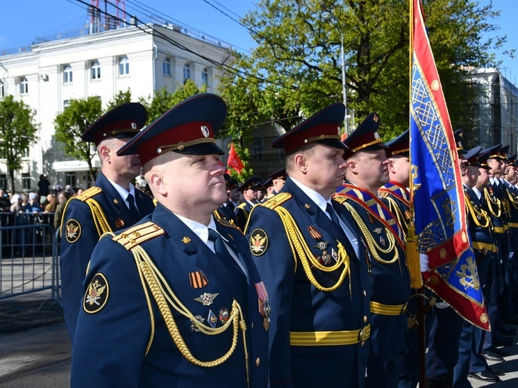 Личный состав УФСИН России по Смоленской области принял участие в торжественном параде, посвященном юбилею Победы в ВОВ
