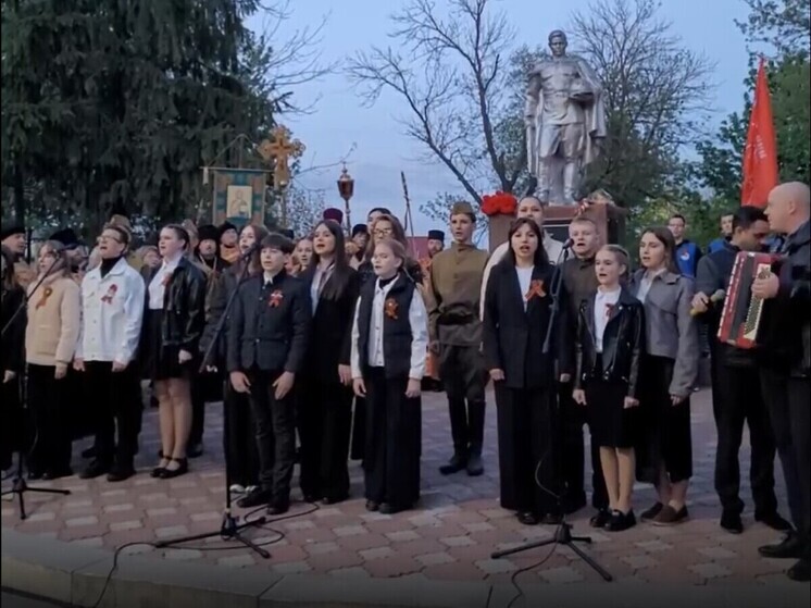 Акция «Свеча Памяти» прошла в Ливнах Орловской области