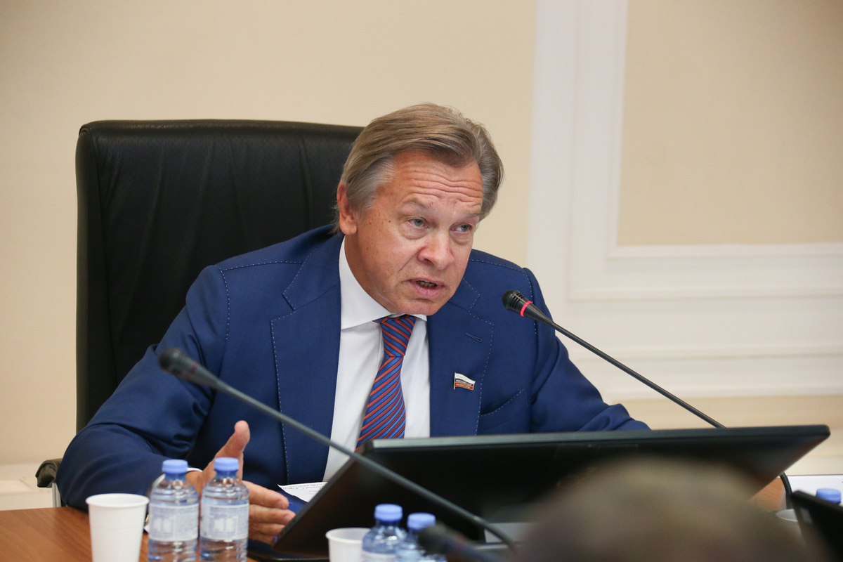 Пушков объяснил подлинный смысл визита главы МИД ФРГ в Киев 9 мая