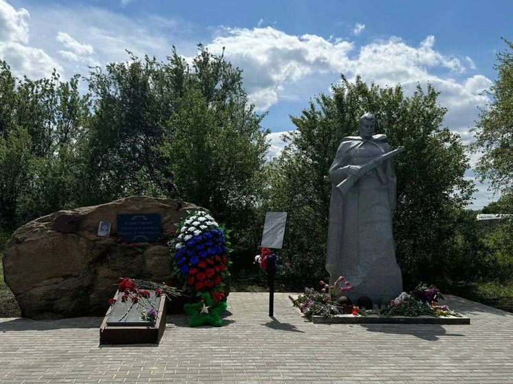 В Рамонском районе открыли памятник воинам Великой Отечественной войны