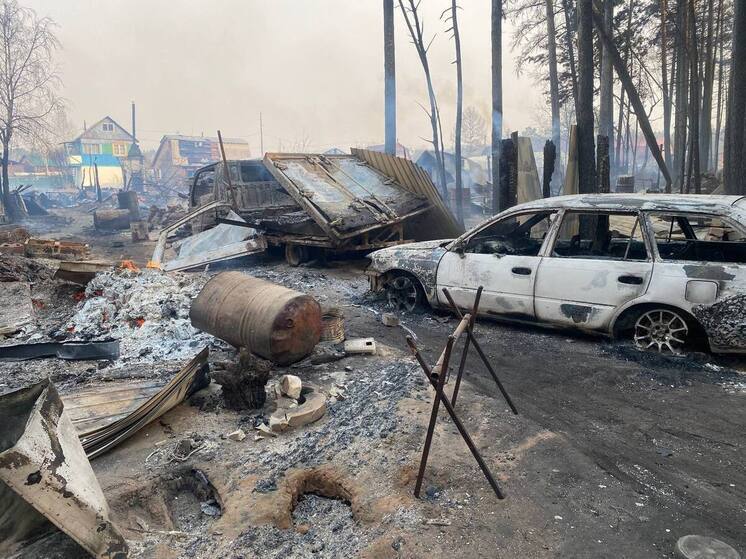 Пожар домов в Смоленке мог начаться с захламленного участка