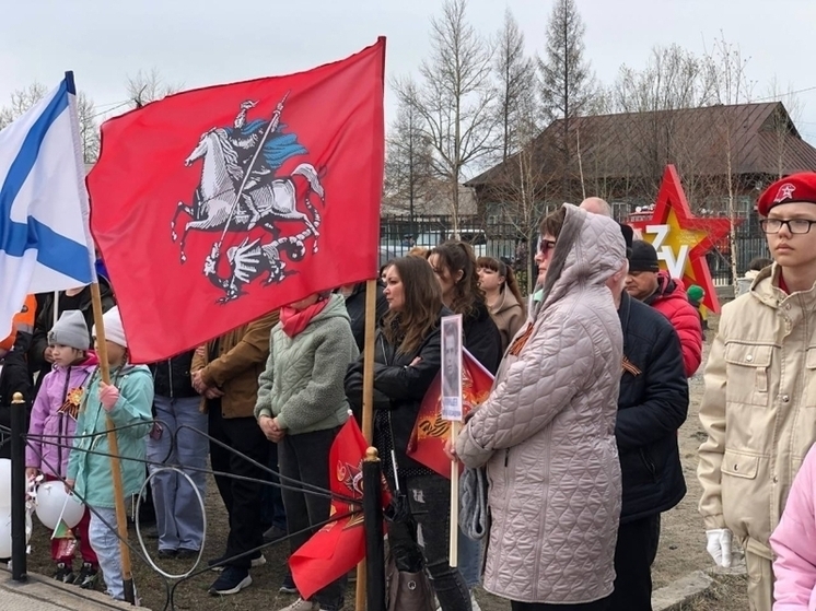 «Бессмертный полк» прошел в День Победы по Чаре в Каларском округе