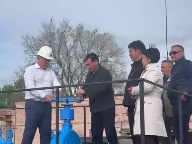 В Элисте протестировали линию третьей нити водовода