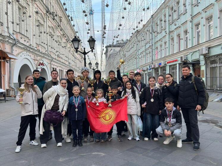 Сборная Кыргызстана по каратэ завоевала второе место в Москве