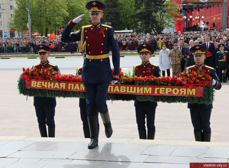 Парад Победы и праздник в Центральном парке Владимира: чем запомнилось 9 мая