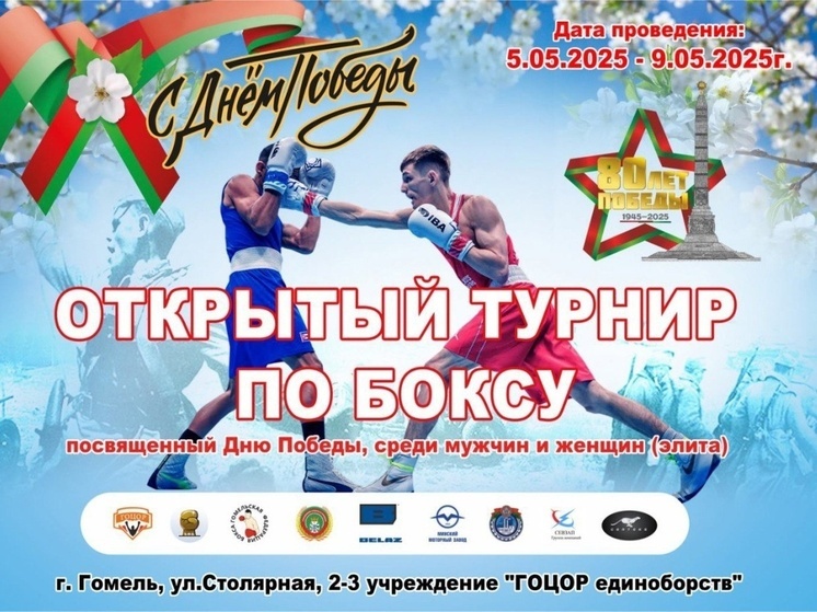 Спортсмены Псковской областной федерации бокса приняли участие в открытом первенстве города Витебска, посвящённое 80-летию Победы в Великой Отечественной войне