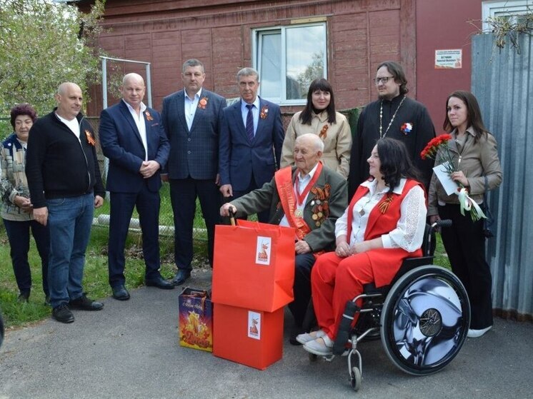 Ветераны — наша гордость: поздравление ветерана в Серпухове
