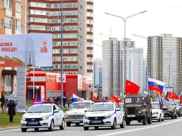В Сургуте прошла самая масштабная акция «Бессмертный автополк» в истории города