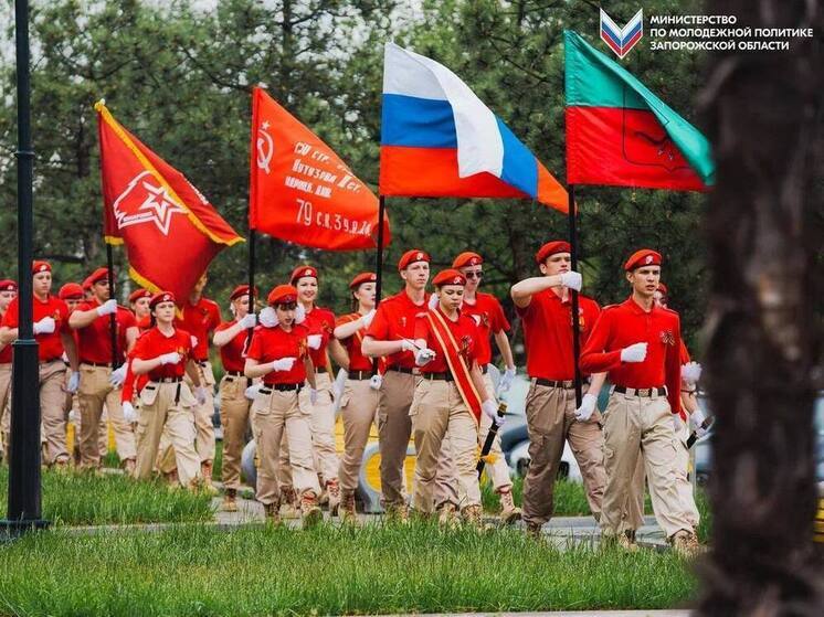 В Запорожской области состоялся торжественный парад Победы