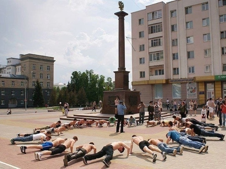 В Орле отожмутся 29 тысяч раз в честь Победы