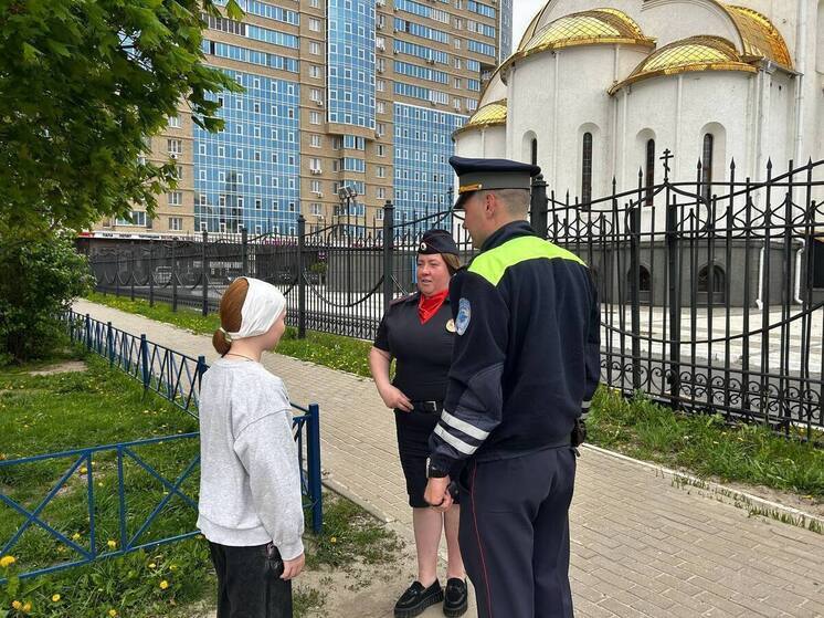 В Курске сотрудники ГАИ усиленно работают на выходных