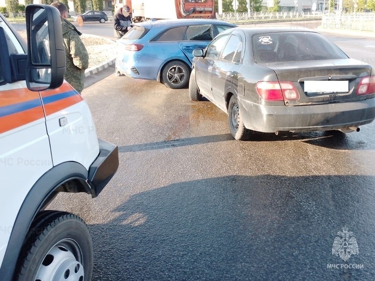 В Обнинске столкнулись два автомобиля: есть пострадавший