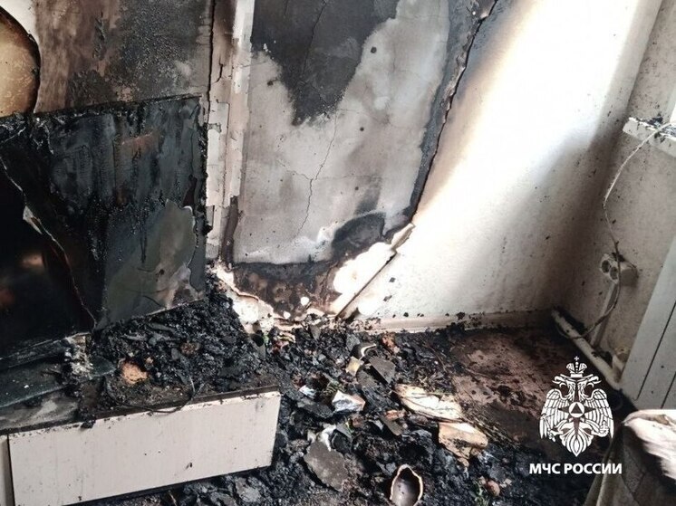 В Вурнарском округе горела квартира