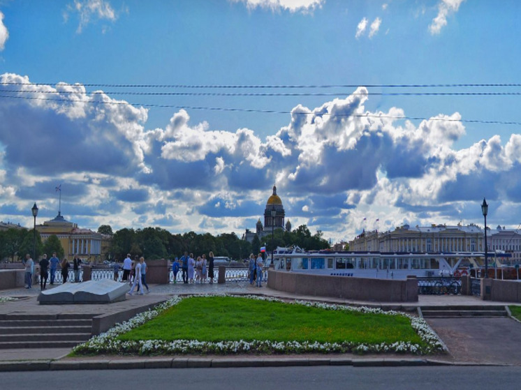 На центральных набережных Васильевского острова появятся цветочные композиции