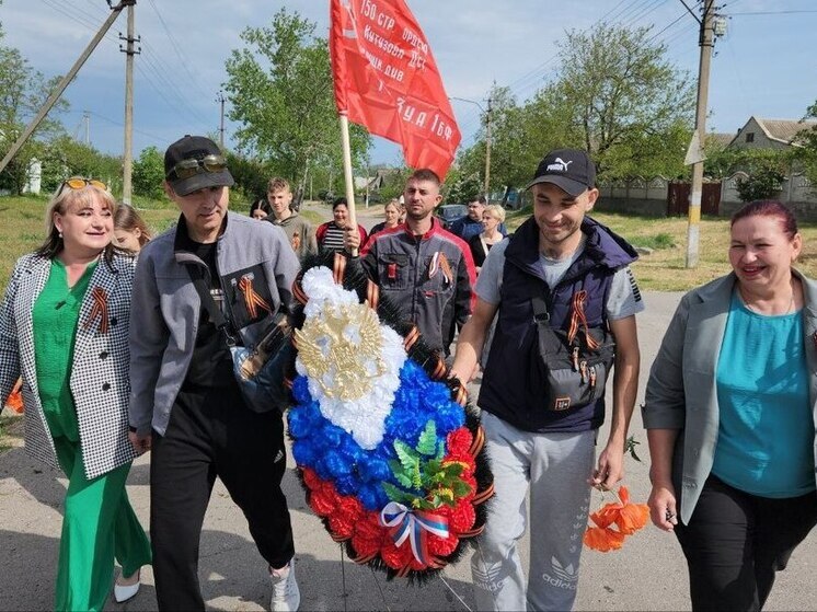 Павел Филипчук рассказал в как в Каховке отметили 9 мая