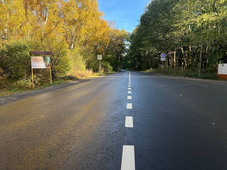 Дорогу на Куршской косе в посёлке Лесном отремонтируют за год