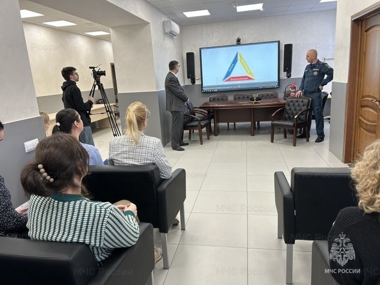 В воронежском ЦУР провели тренировку по пожарной безопасности