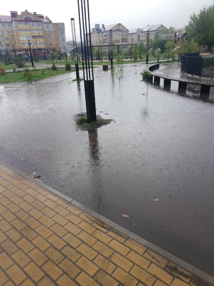Нижний Новгород оказался в эпицентре ненастья