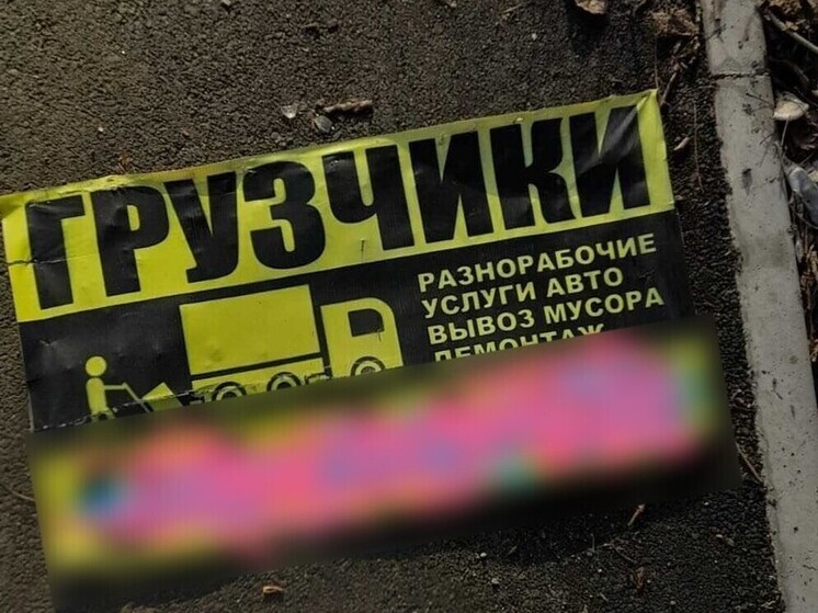 На улицах Хабаровска оборвали все нелегальные объявления