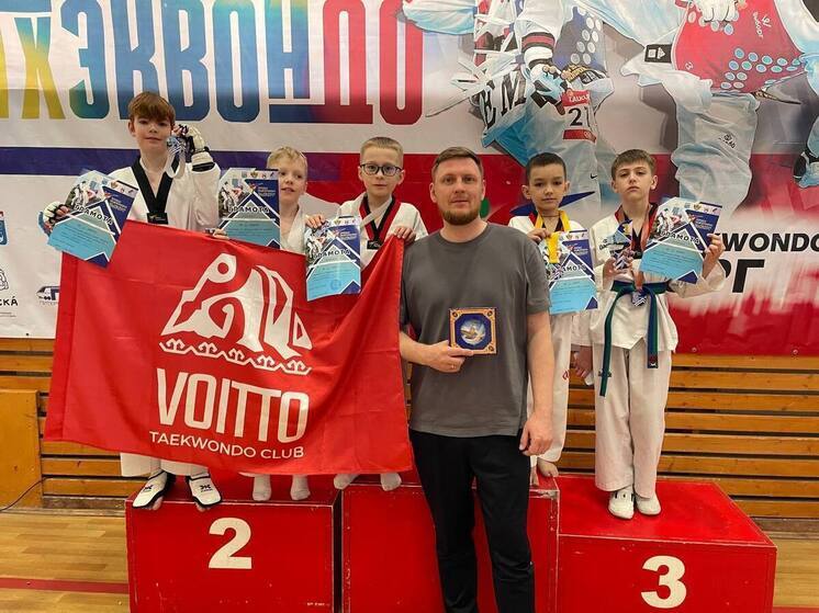 Команда по Тхеквондо спортклуба «VOITTO» привезла пять медалей