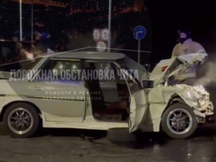 Три человека пострадали в жестком ДТП на КСК в Чите