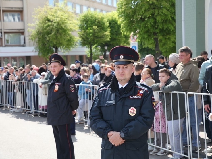В Орловской области 9 мая прошло без ЧП