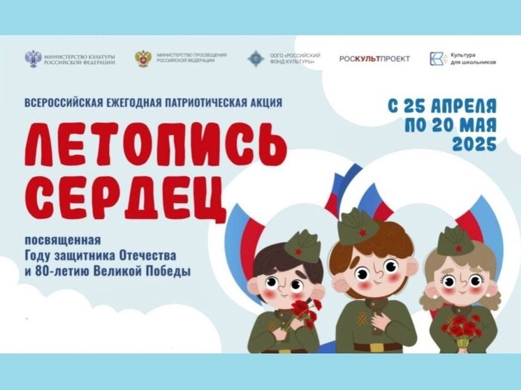 Юных серпуховчией приглашают к участию в акции «Летопись сердец»