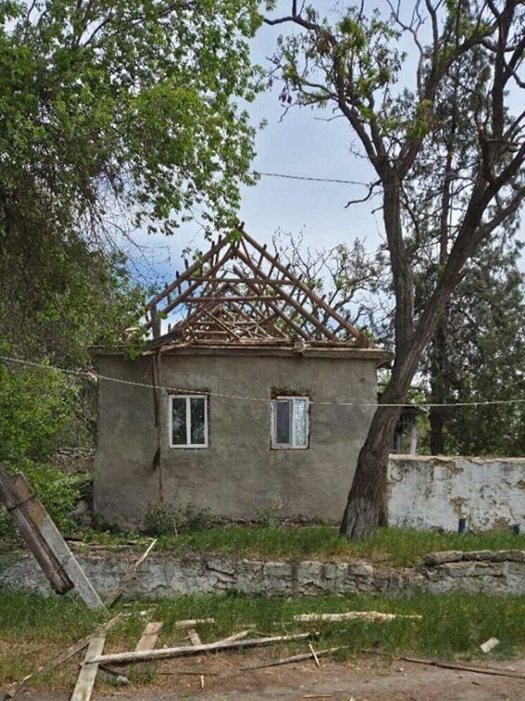 В Малой Лепетихе разрушены два частных дома в результате обстрелов ВСУ