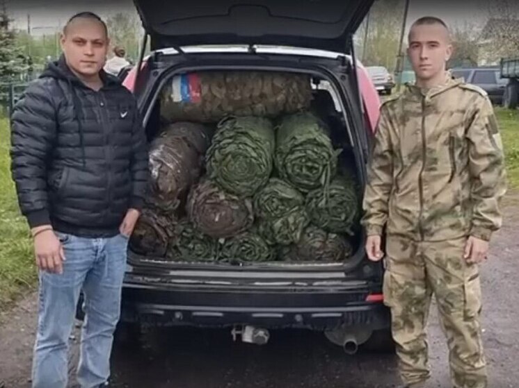 Жители Ибресинского округа отправили бойцам очередную партию гуманитарной помощи