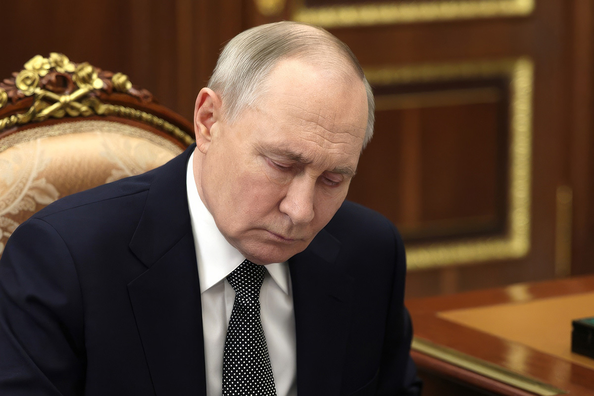 Владимир Путин. Фото: Gavriil Grigorov/Kremlin Pool/Keystone Press Agency/Global Look Press