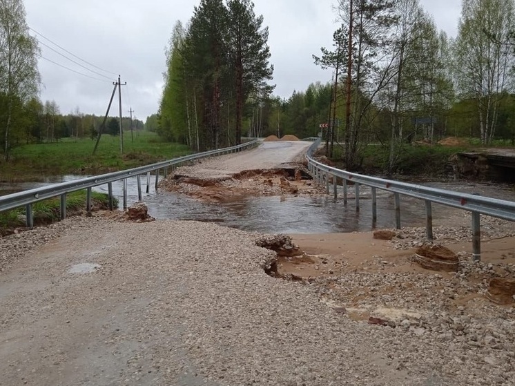Трасса Ковернино – Сокольское перекрыта из-за ливней