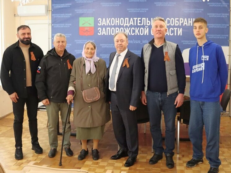 90 ветеранов Запорожской области получили подарки к 80-летию Победы