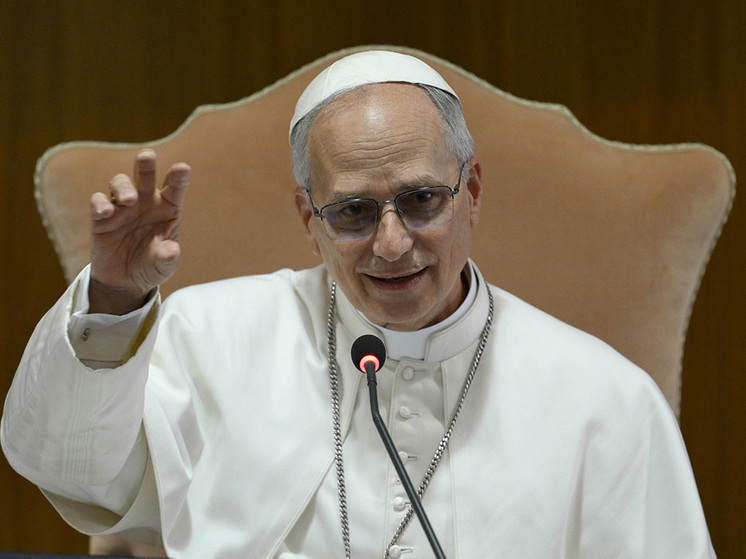 Папа Римский Лев XIV в первой проповеди призвал к миру на Украине и в Газе