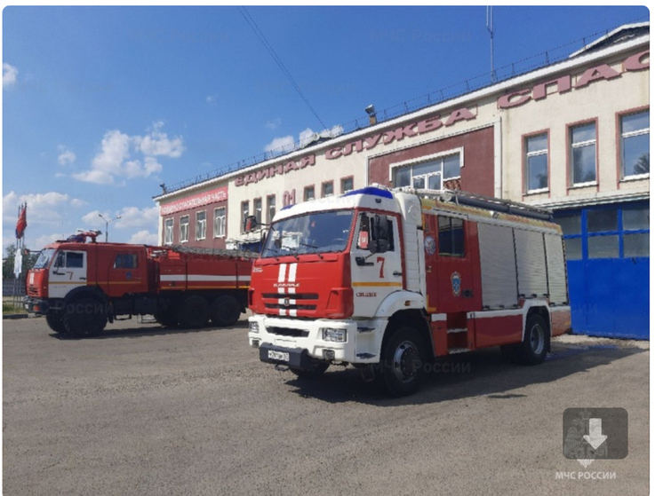 На Петра Алексеева в Смоленске горел автомобиль