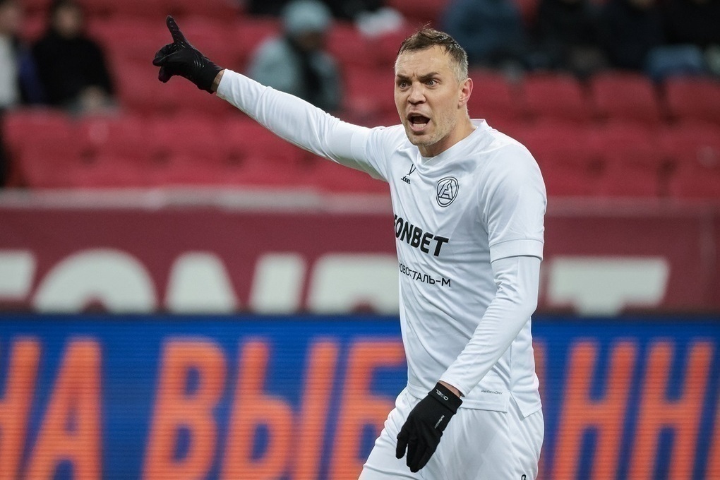 Черчесов рассказал, чем Дзюба помог «Акрону»