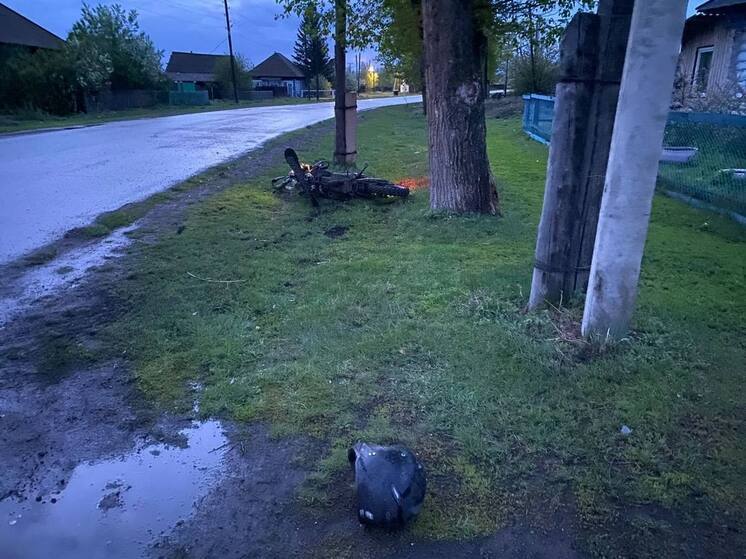 В Хакасии в ДТП пострадали трое мотоциклистов