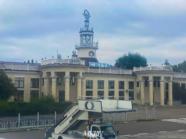 Пожар травы на 400 гектаров возле аэропорта в Чите тушили 9 часов