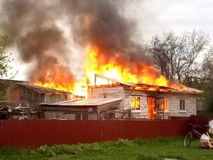 Из-за атаки ВСУ многодетная семья из брянского села Подывотье осталась без дома