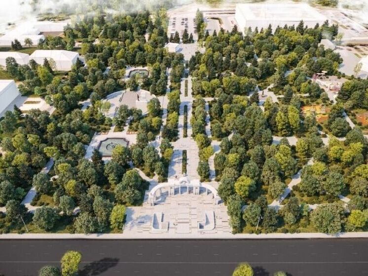 В Уфе началось благоустройство парка им. Ленина