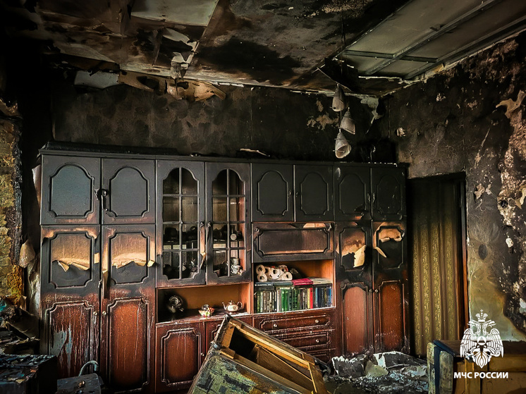 Подробности пожара в Вяземской квартире